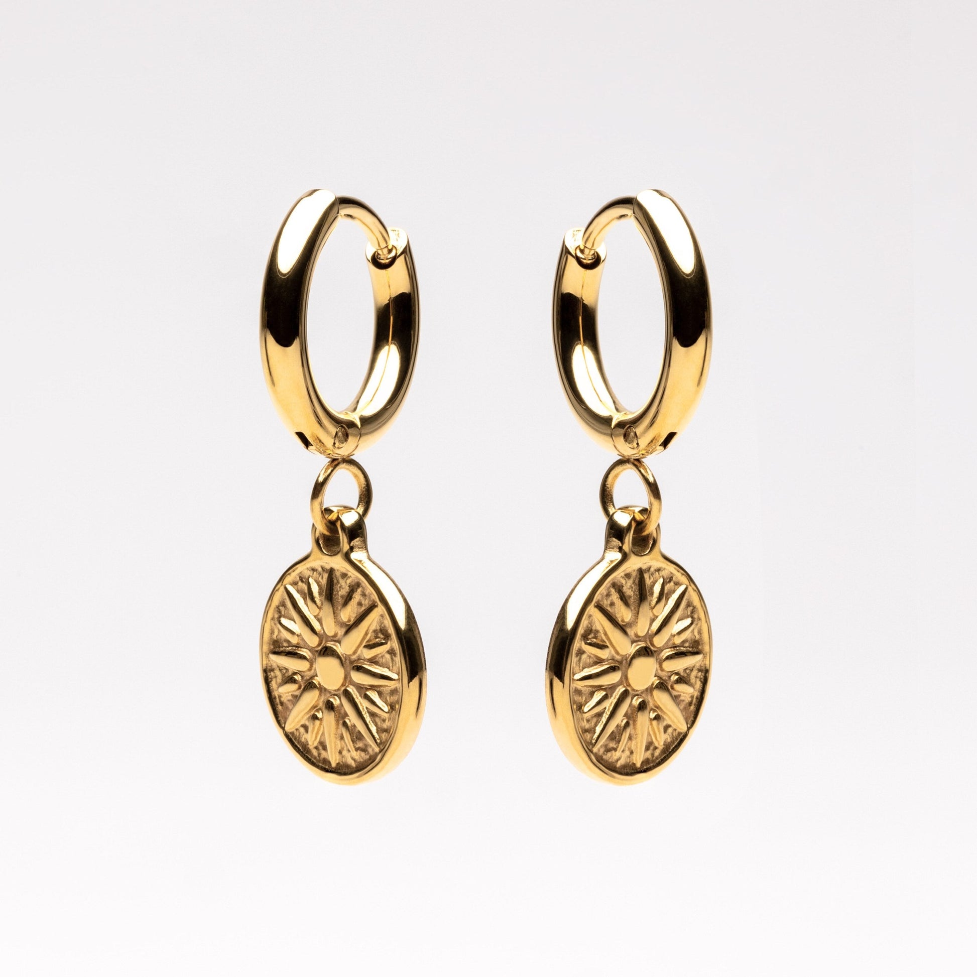 Golden Sun Earrings