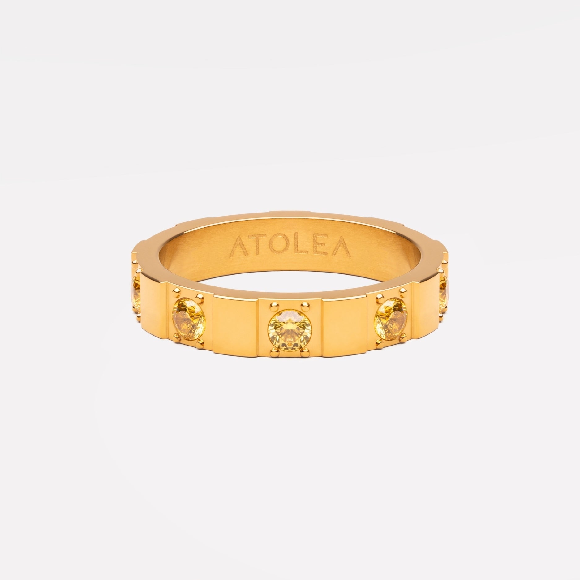 Lemon Band Ring