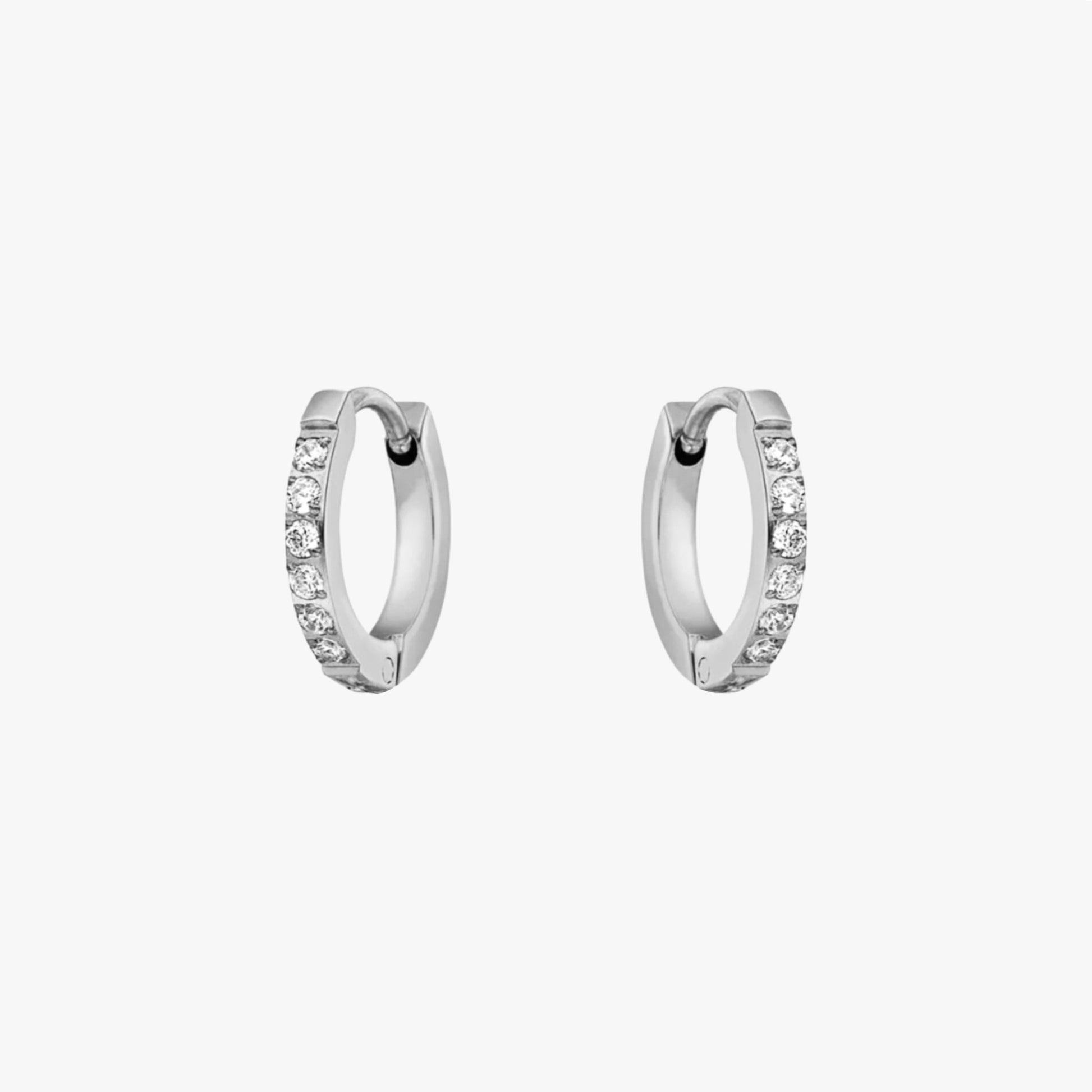Tiny Gold Hoop Earrings